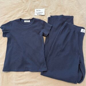 Parke Denim Waffle Set